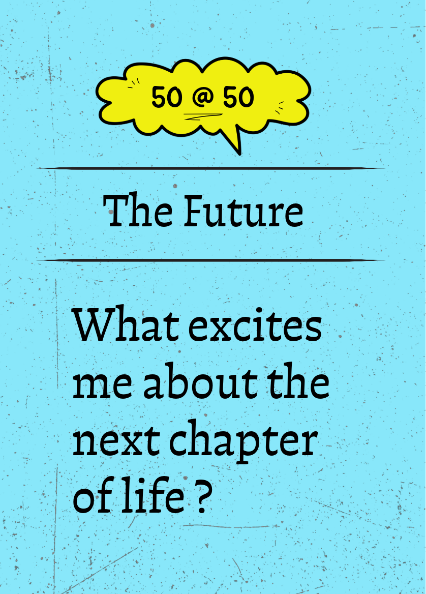 50 @ 50 reflection card &mdash; The Future