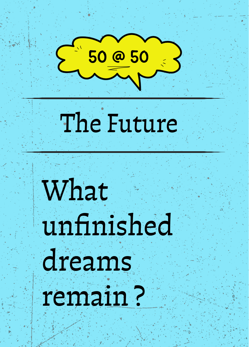 50 @ 50 reflection card &mdash; The Future