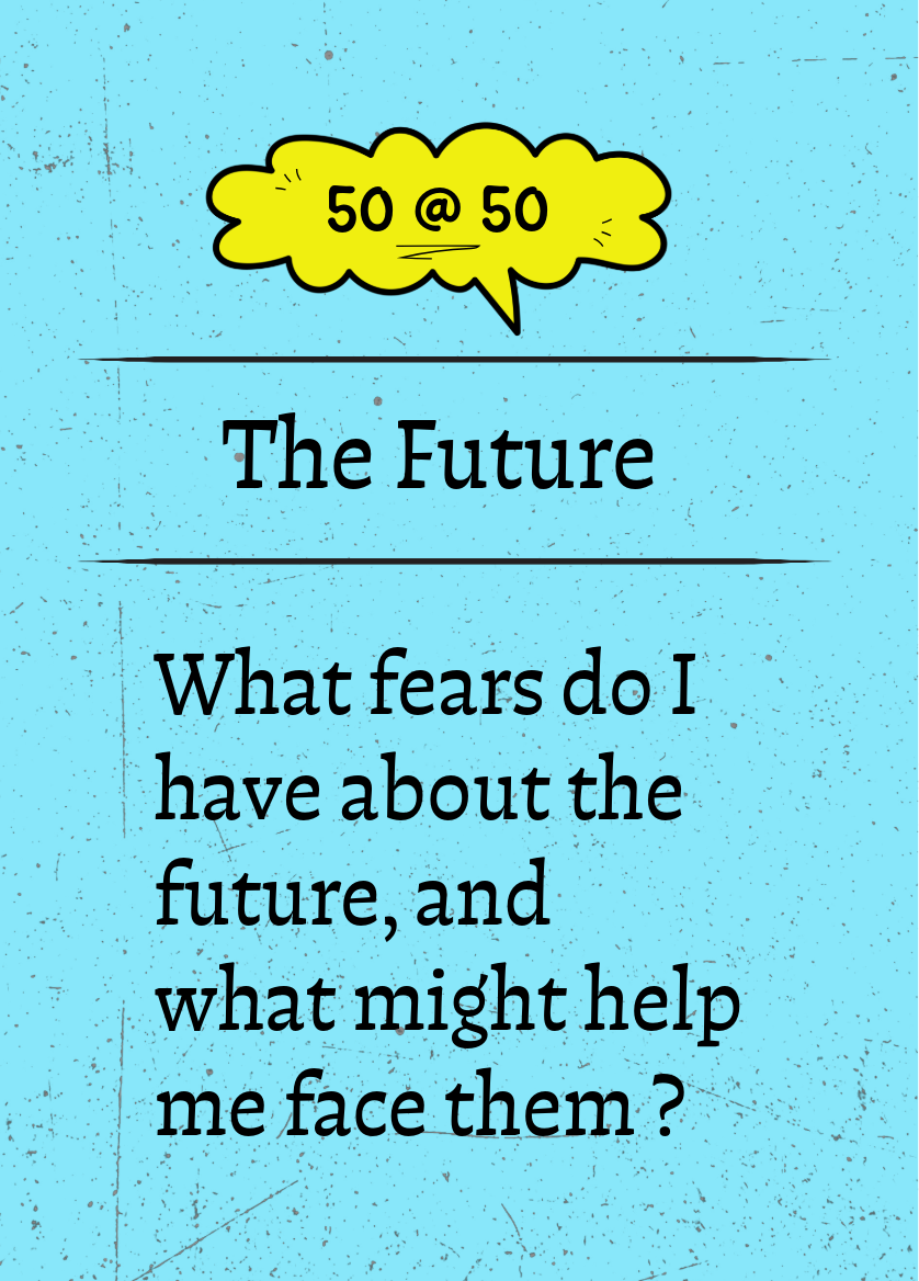 50 @ 50 reflection card &mdash; The Future