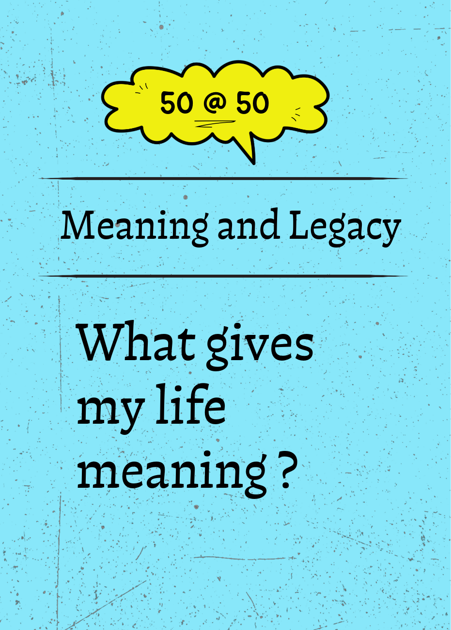 50 @ 50 reflection card &mdash; Meaning and Legacy