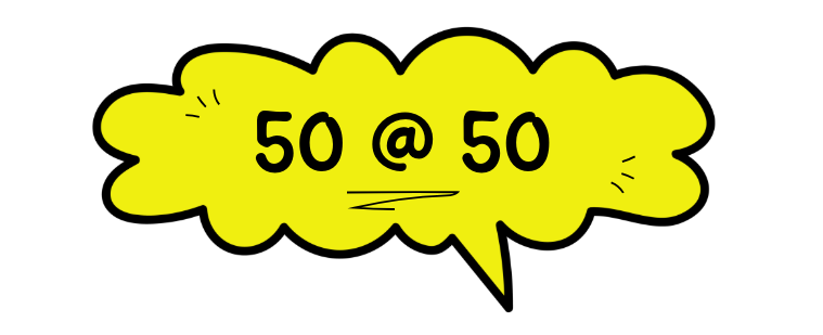 50 @ 50 — Reflection Cards for Turning 50